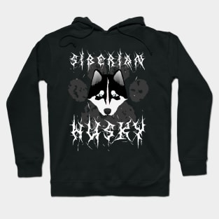 Black Metal Husky Hoodie